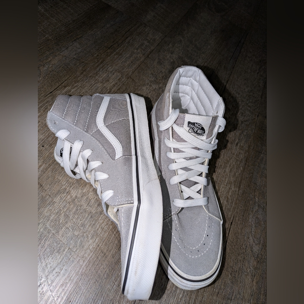 Vans Gray High-Top Sneakers Size 7 Men
